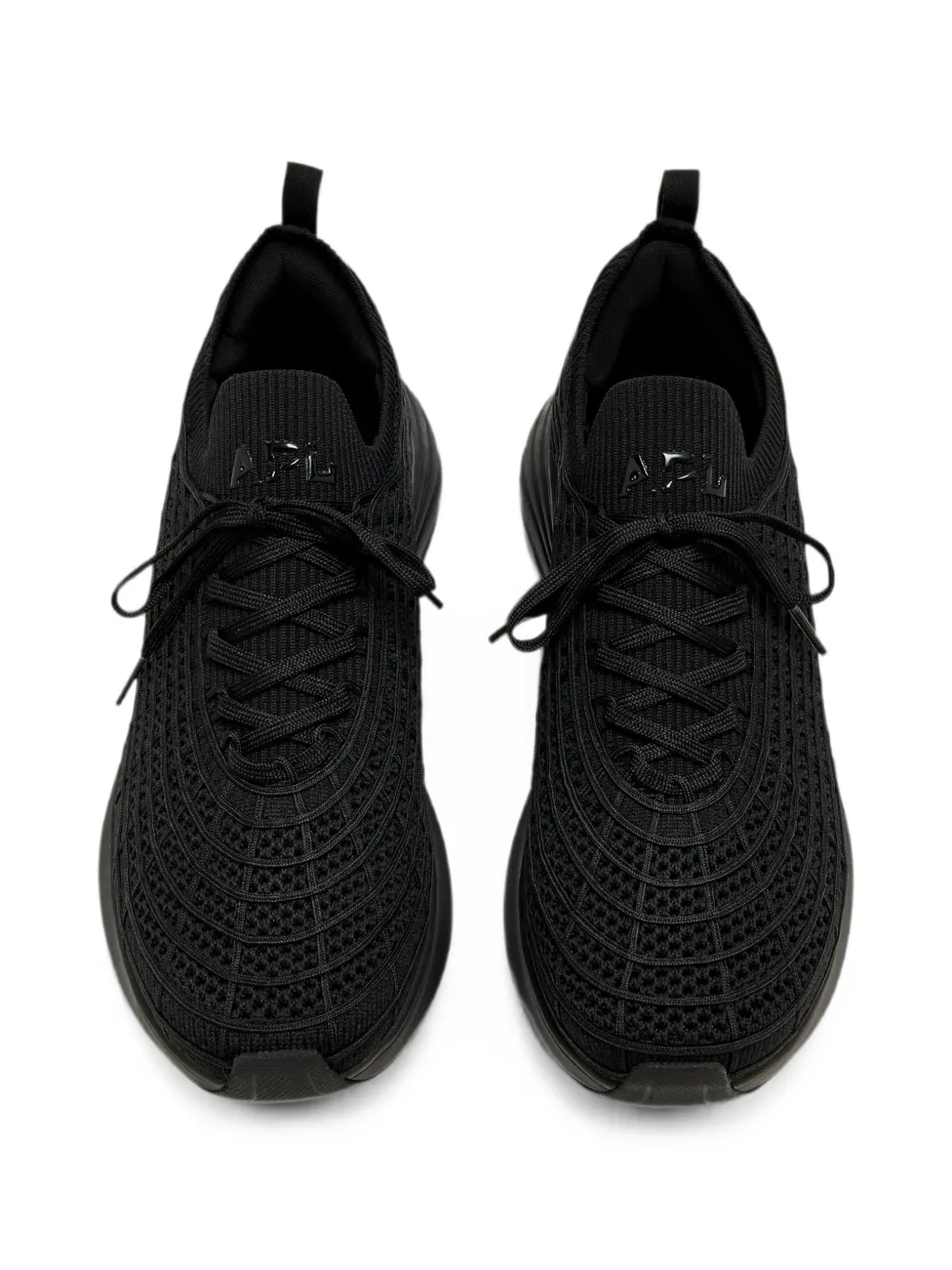 APL: ATHLETIC PROPULSION LABS TechLoom Zipline knit sneakers Zwart