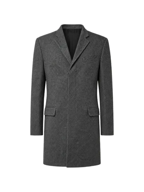 Dolce & Gabbana chevron single-breasted coat