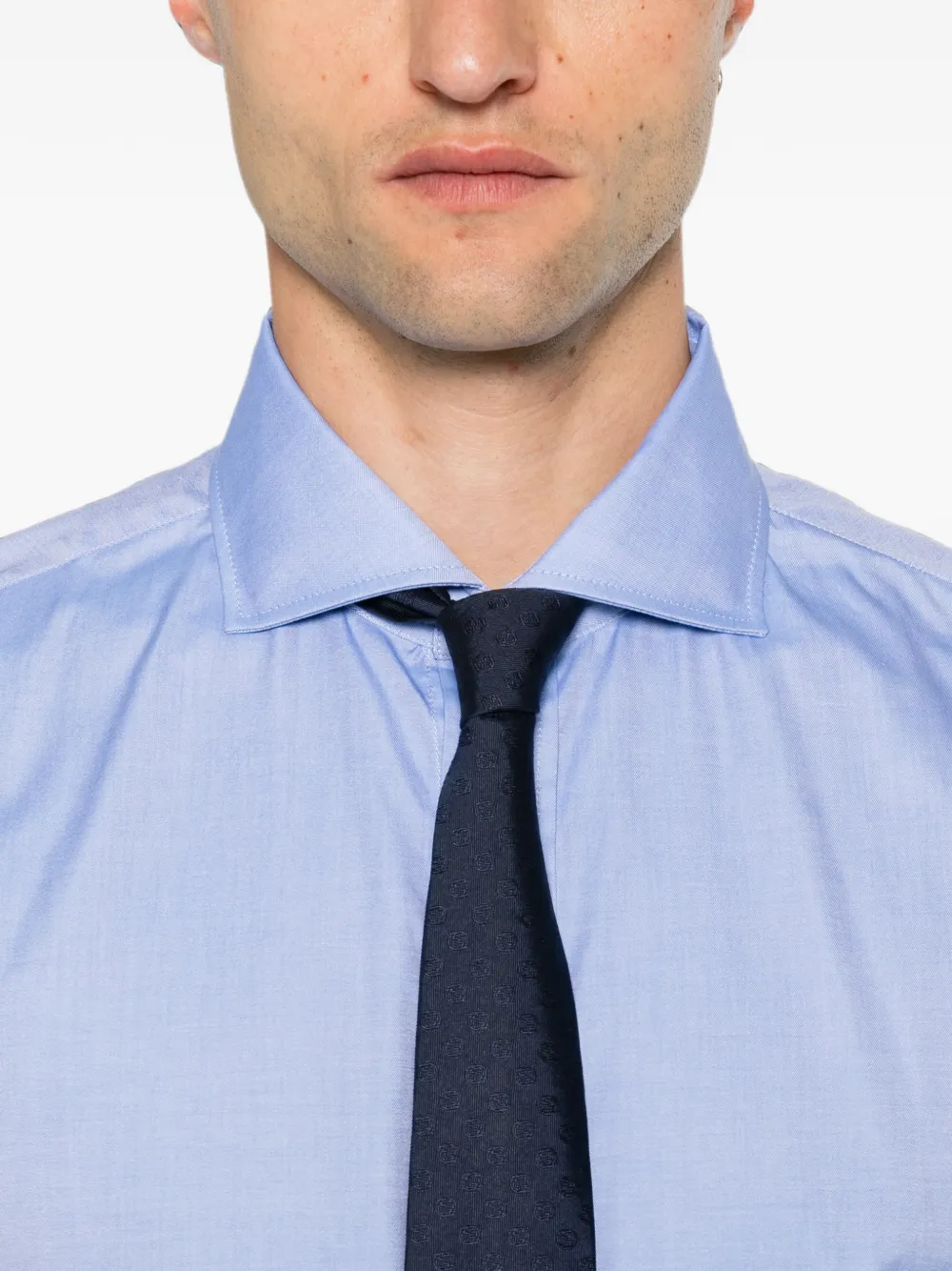 Brunello Cucinelli Overhemd met lange mouwen Blauw
