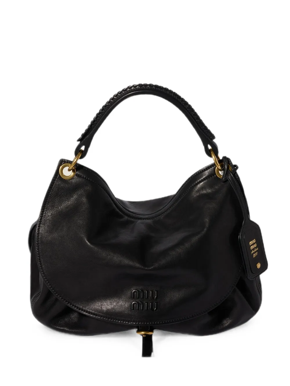Miu Miu Rendez-vous Ledertasche - Schwarz