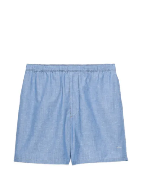 Prada chambray Bermudas