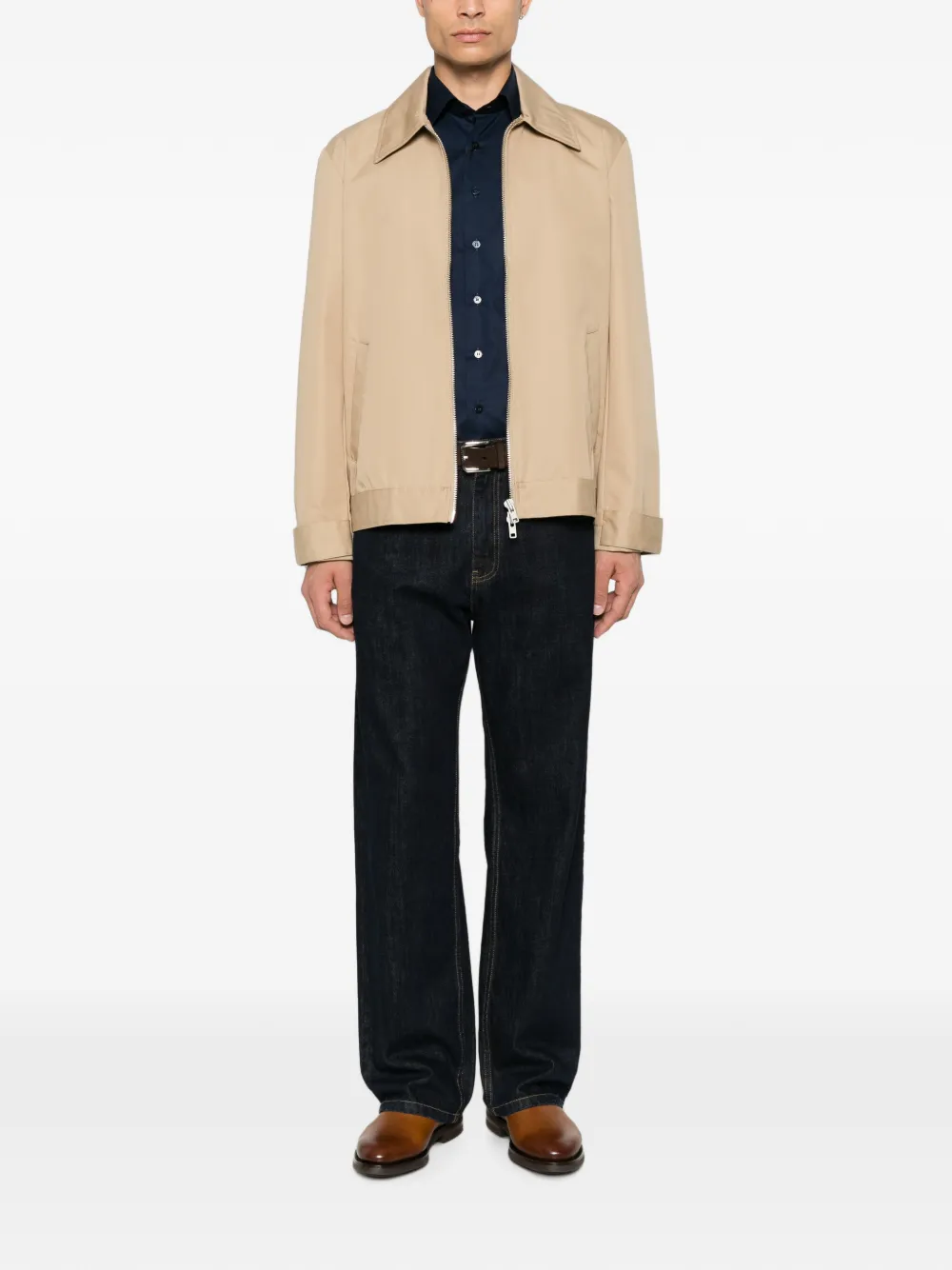 ETRO Overhemd met geborduurd logo Blauw