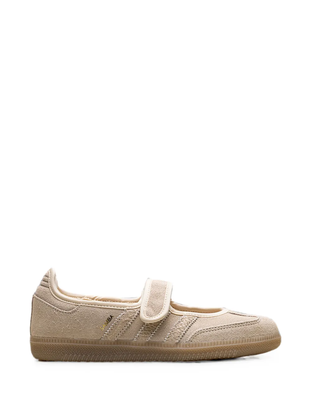 adidas Samba Jane touch-strap ballet flats - Nude