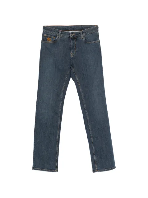 ETRO Pegasus-embroidered jeans