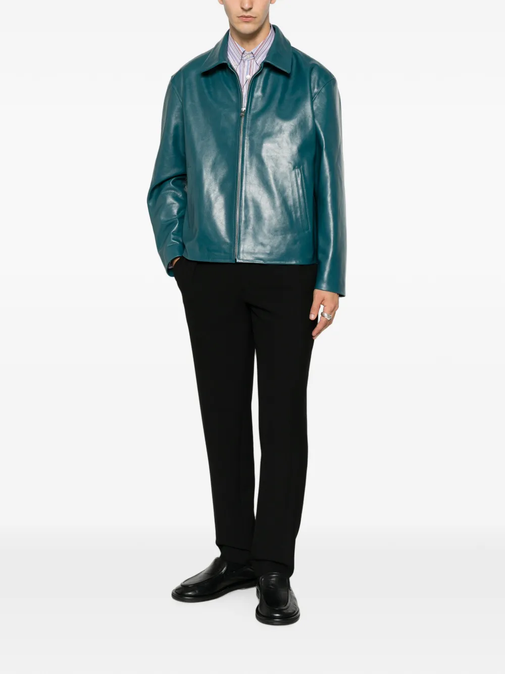 ETRO Overhemd met geborduurd logo Wit
