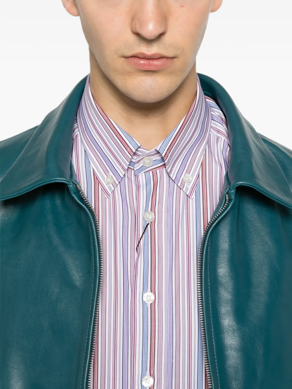 ETRO Overhemd met geborduurd logo Wit