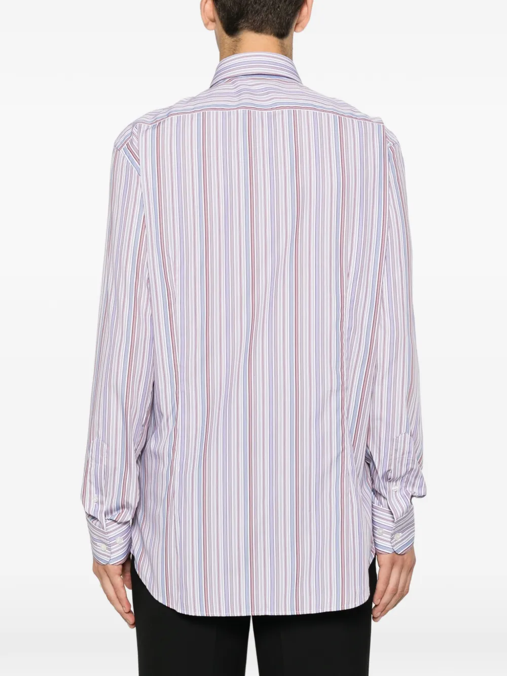 ETRO Overhemd met geborduurd logo Wit