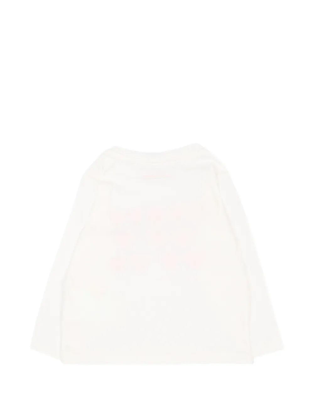 Stella McCartney Kids T-shirt met hartprint Wit
