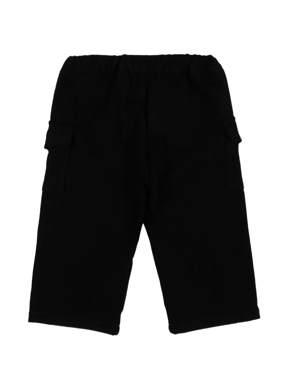  Balmain Kids Logo-button Cargo Pants - Negro 