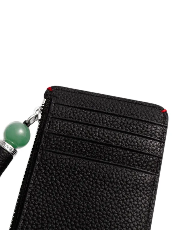 Shanghai Tang Tang Star zip-fastening Cardholder | Black | FARFETCH