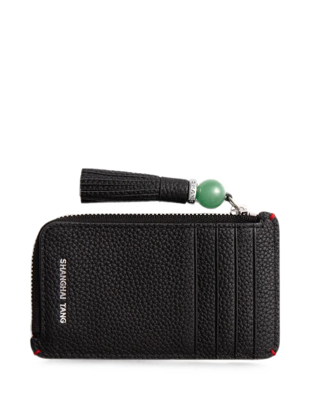 Shanghai Tang Tang Star zip-fastening Cardholder | Black | FARFETCH