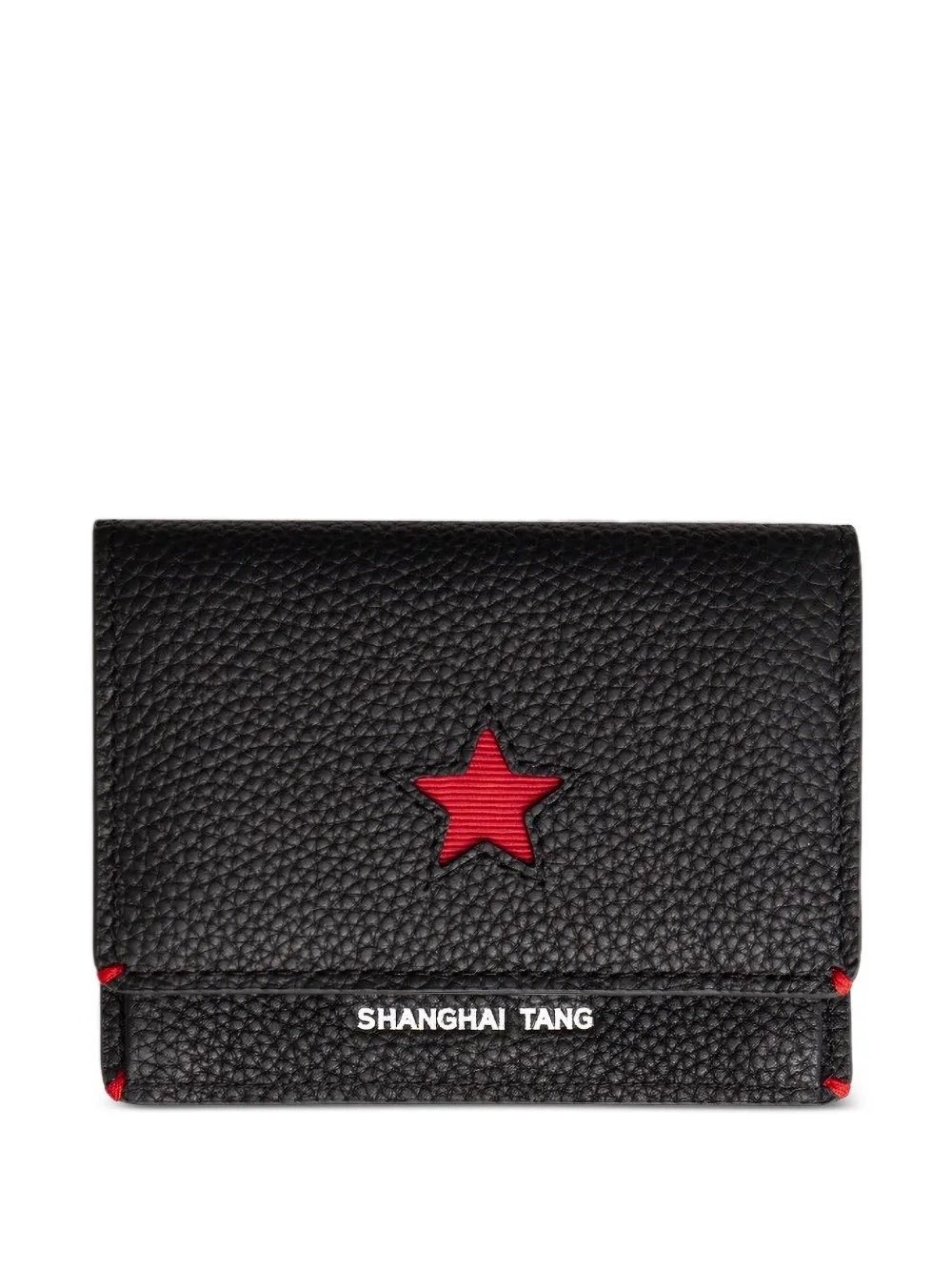 Shanghai Tang Portafoglio bi-fold Tang Star con dettaglio cut-out - Nero