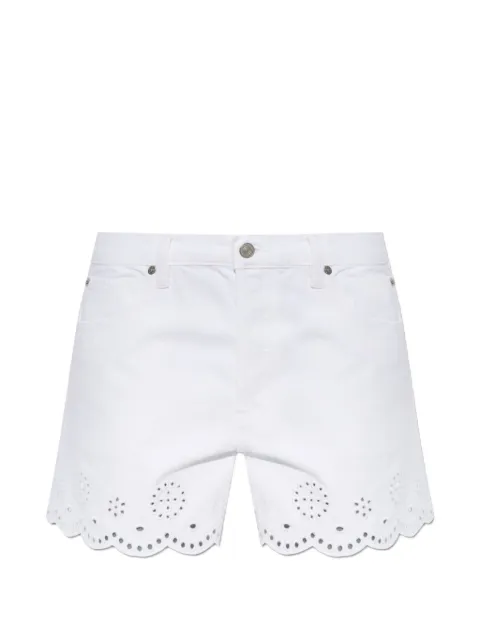 FRAME pantalones cortos con bordado inglés