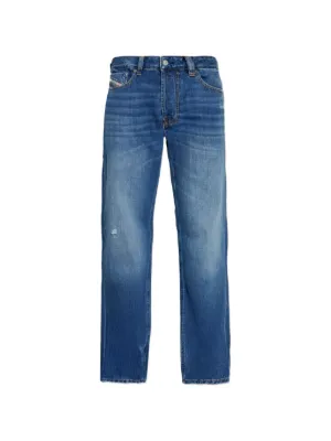 Emporio Armani ダメージ ジーンズ | ブルー | FARFETCH JP