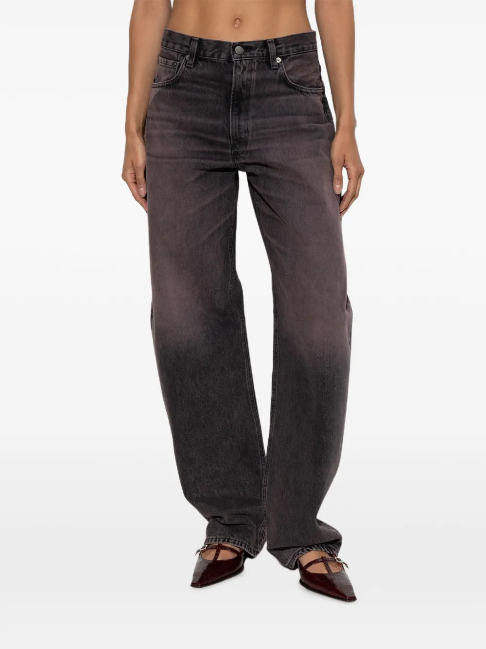 Haikure Jeans met vervaagd effect Grijs
