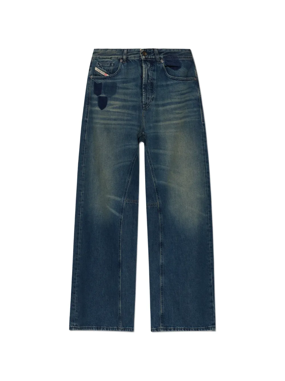 Diesel 1996 D-SIRE-U-S wide-leg jeans - Blu