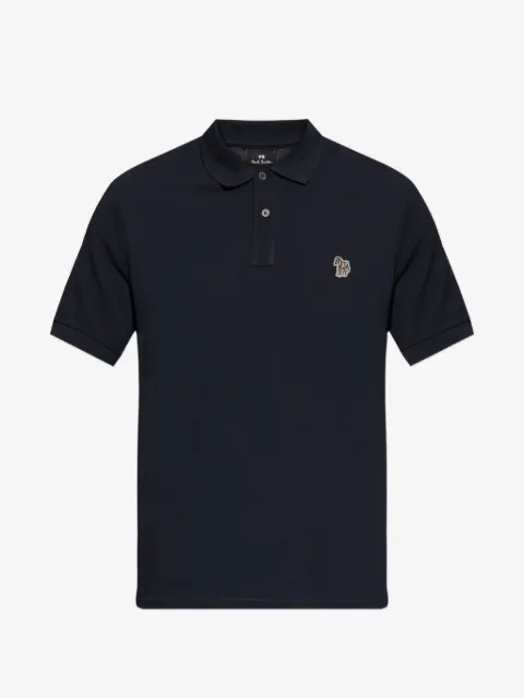 PS Paul Smith Poloshirt mit Zebra-Patch