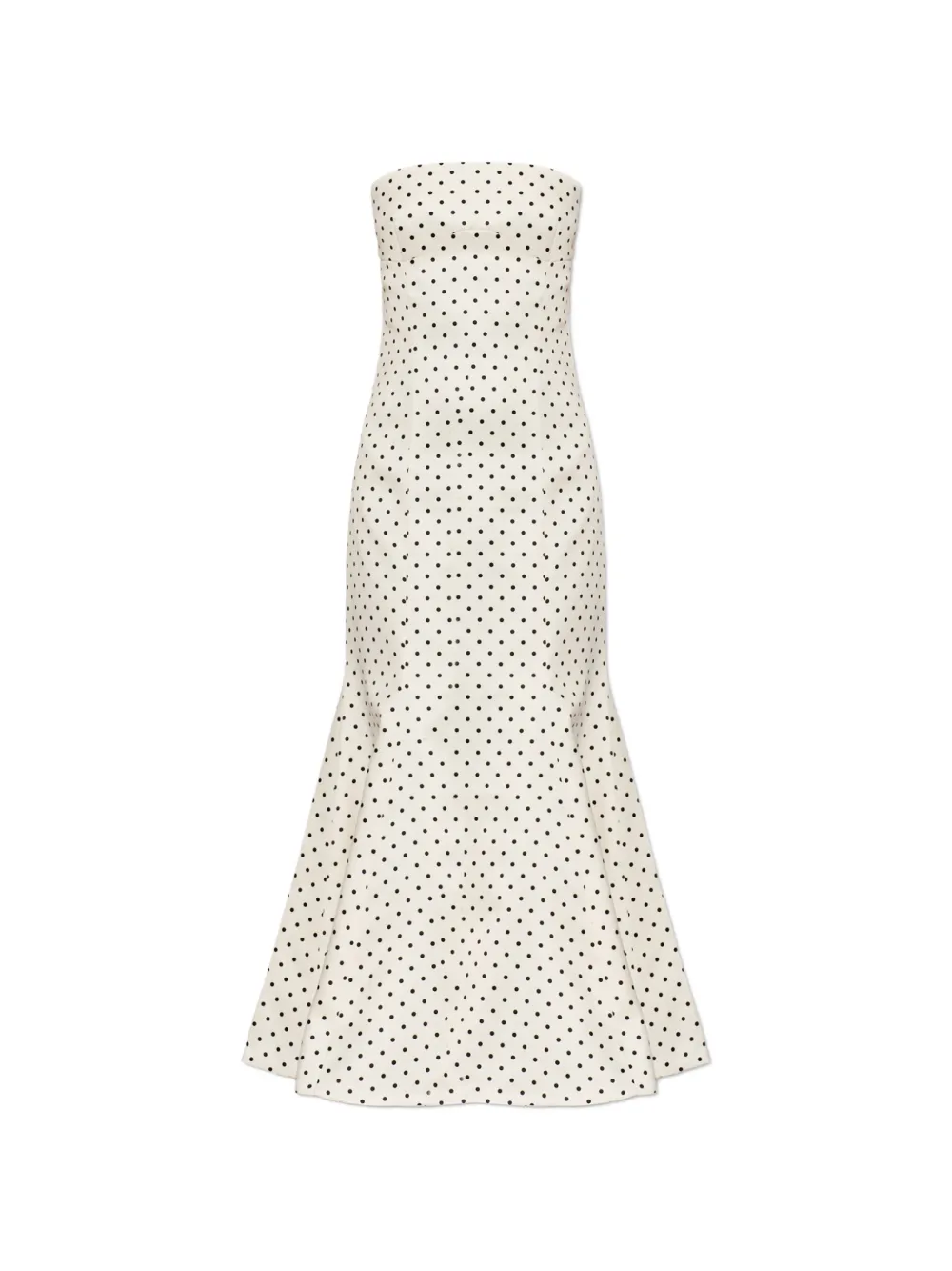 ROTATE BIRGER CHRISTENSEN Gepunktetes Minikleid - Nude