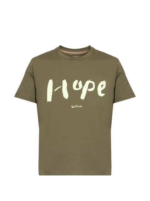 Paul Smith slogan-print T-shirt
