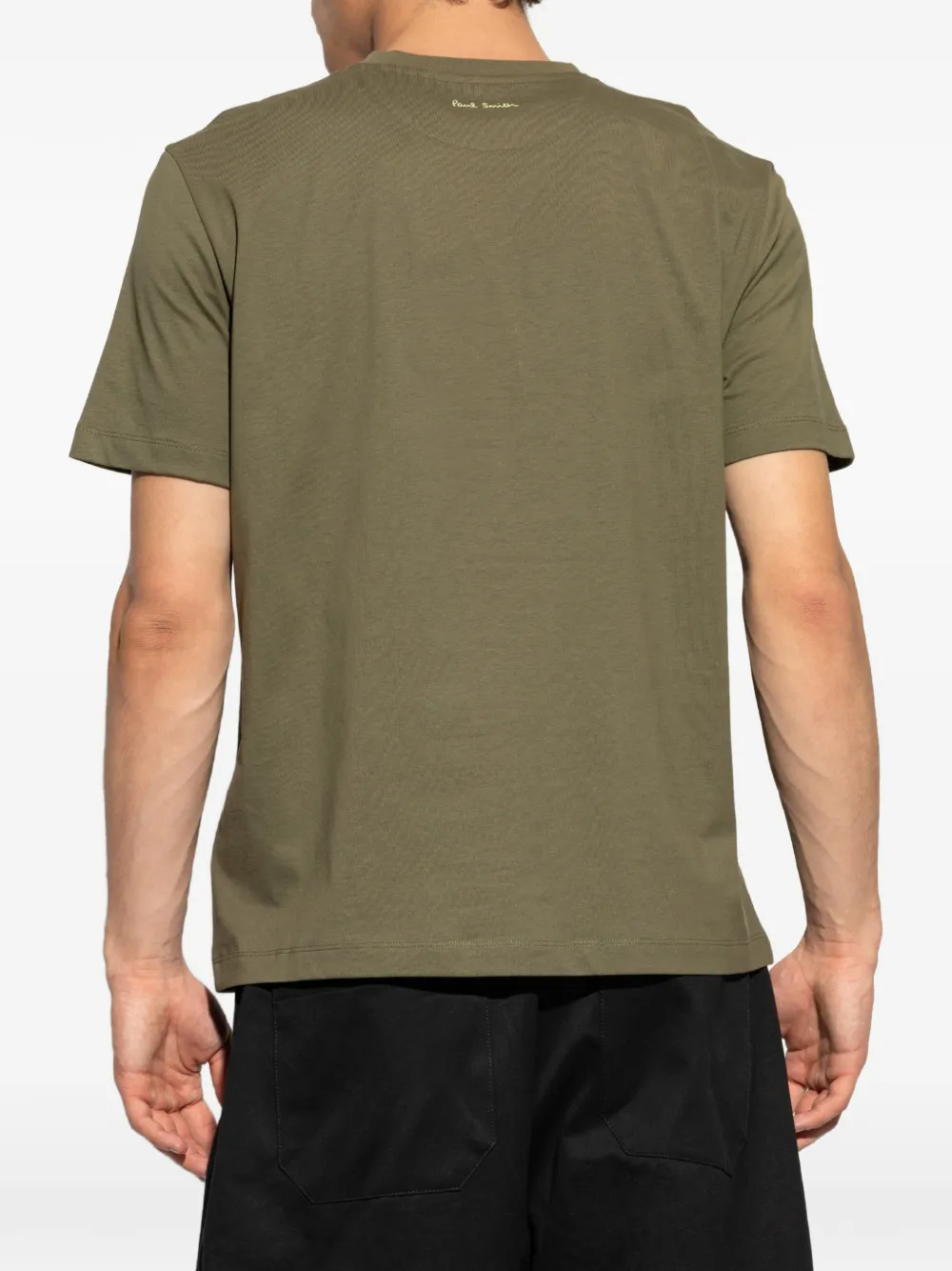 Paul Smith T-shirt met tekst Groen