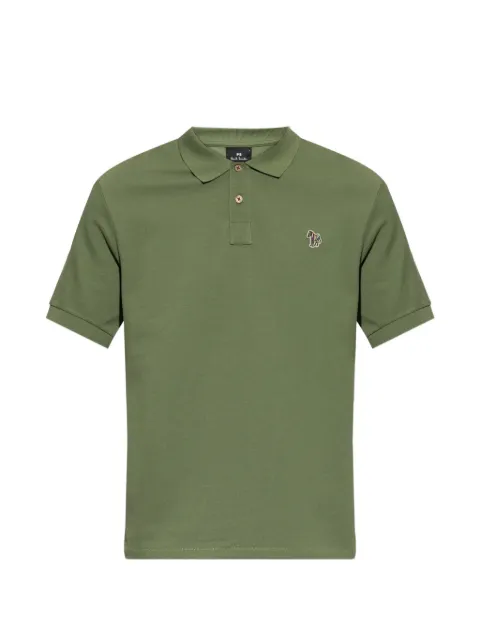 PS Paul Smith Zebra-patch polo shirt