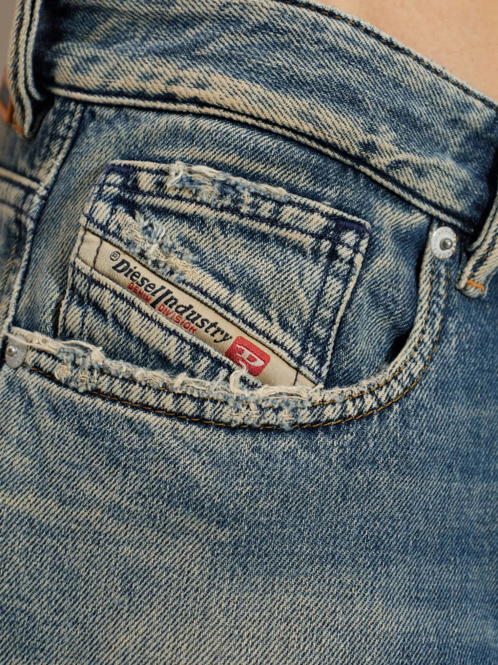 Diesel 1996 jeans met wijde pijpen Blauw