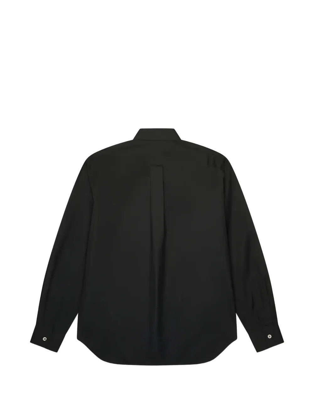 Comme Des Garçons Overhemd met opgestikte zak Zwart