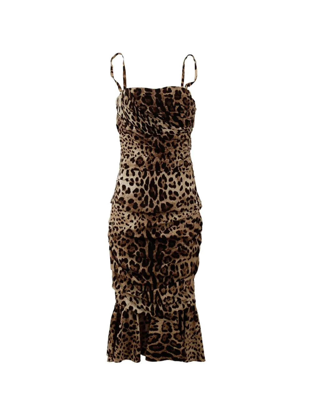 Dolce & Gabbana Abito con stampa leopardata - Toni neutri