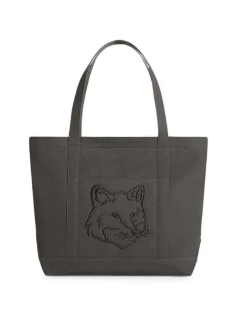 Maison Kitsuné large Fox Head tote bag