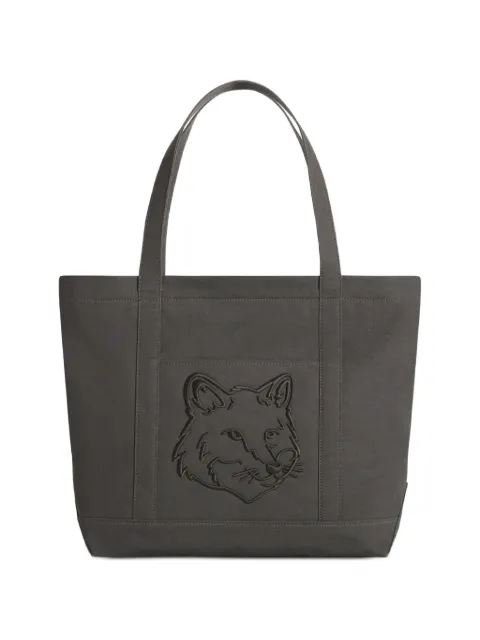 Maison Kitsuné large Fox Head tote bag
