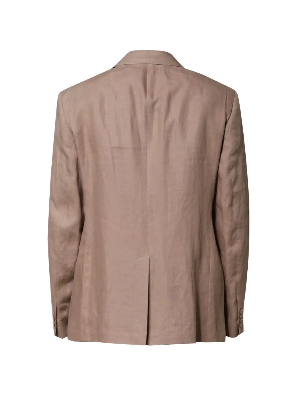 Dolce & Gabbana Taormina blazer met geborduurd logo Bruin