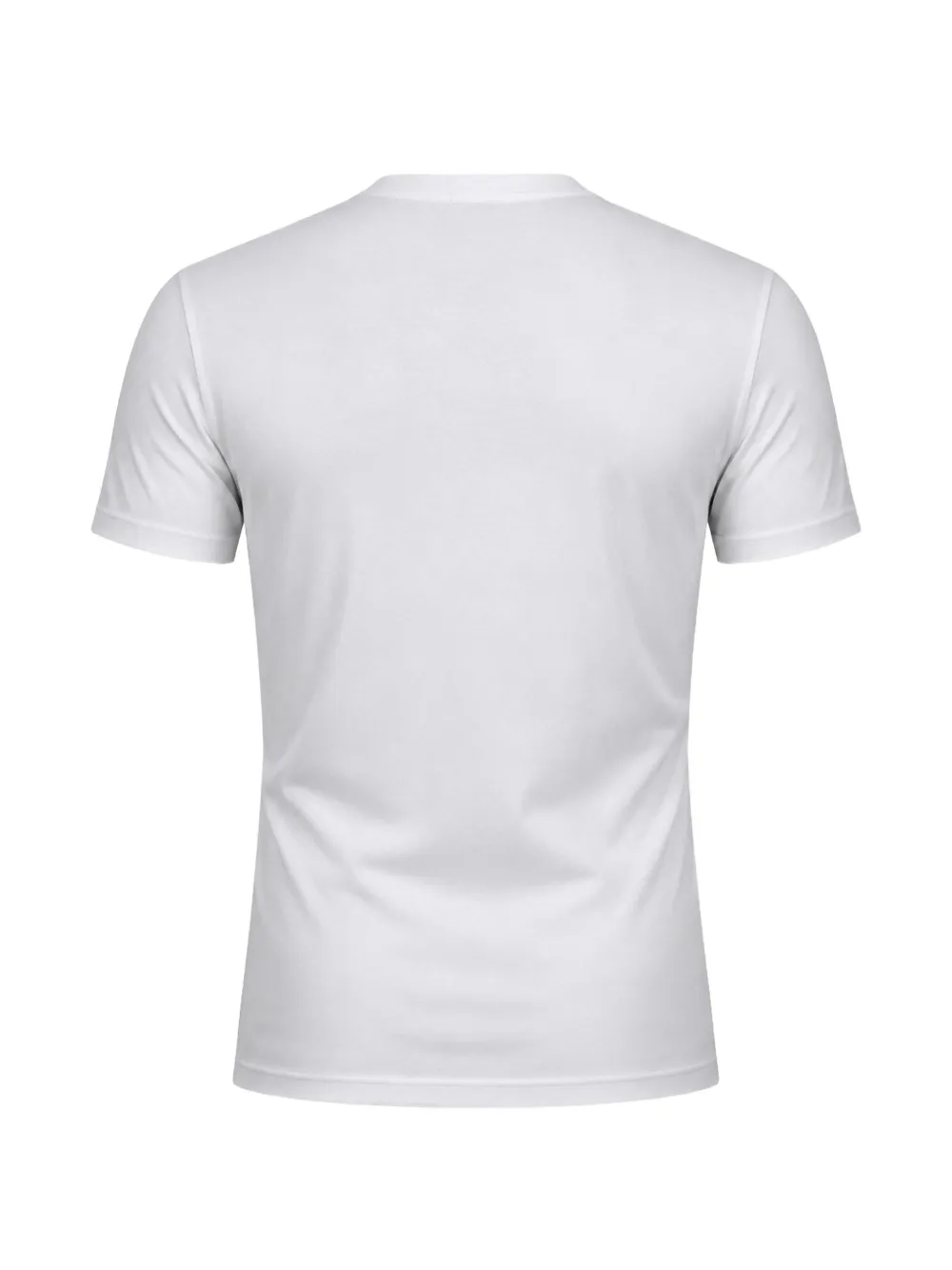 Dolce & Gabbana T-shirt met logoprint met ronde hals Wit
