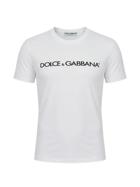 Dolce & Gabbana logo-print crew-neck T-shirt