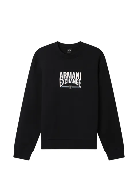 Armani Exchange logo-print sweatshirt