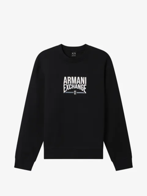 Armani Exchange logo-print sweatshirt