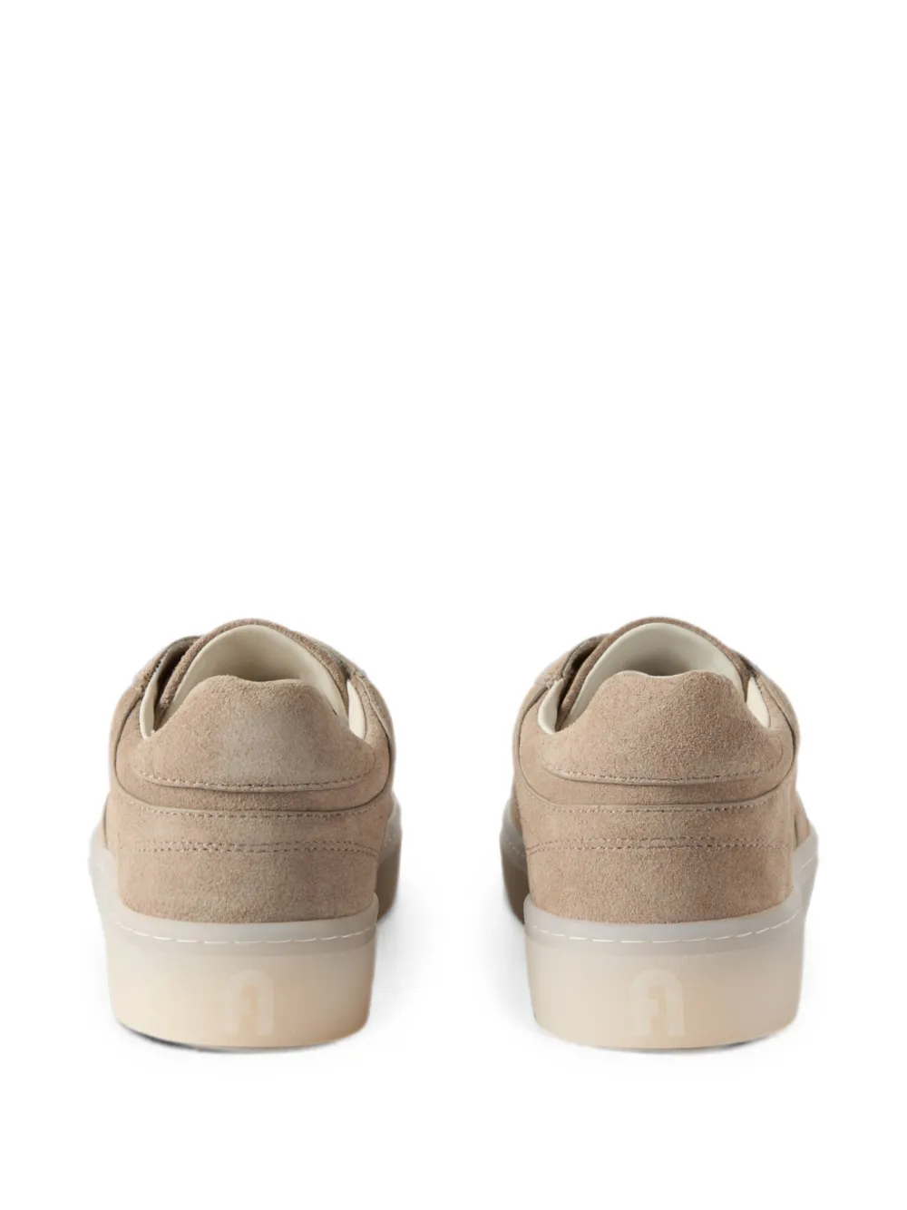 Furla Allegra suede sneakers Beige