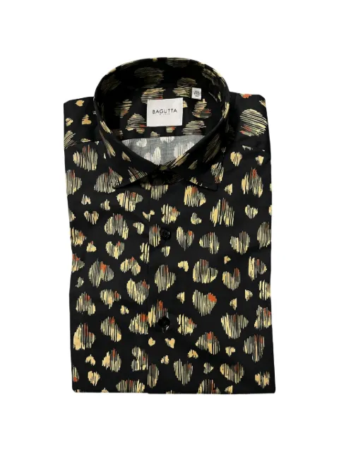 Bagutta camisa con corazones estampados