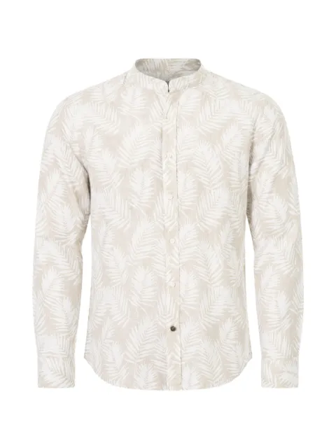 Baldinini band-collar shirt