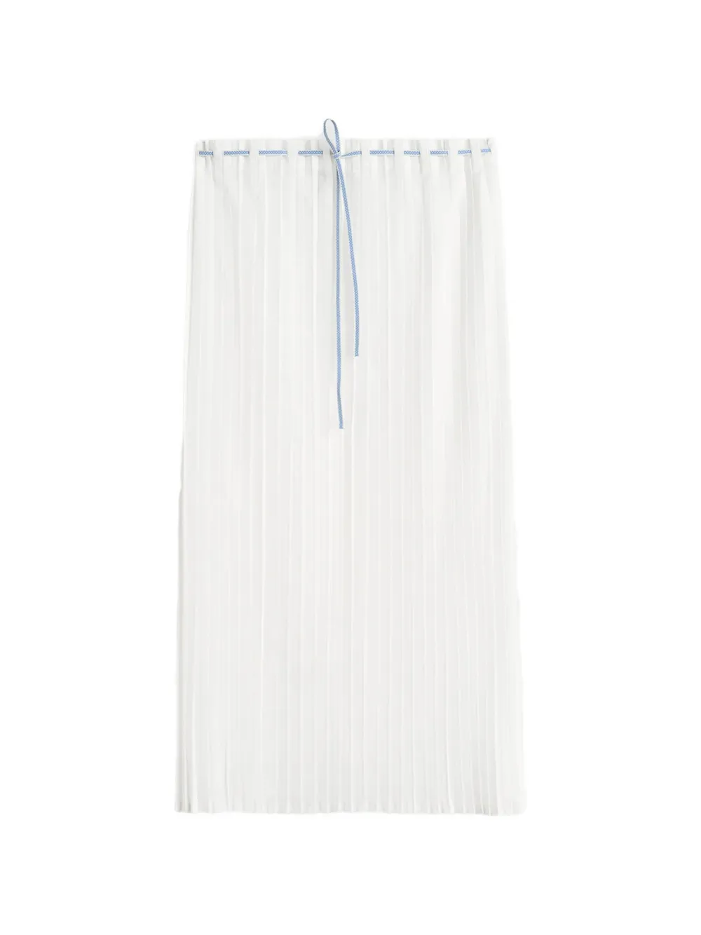 TOTEME pleated midi skirt - Weiß