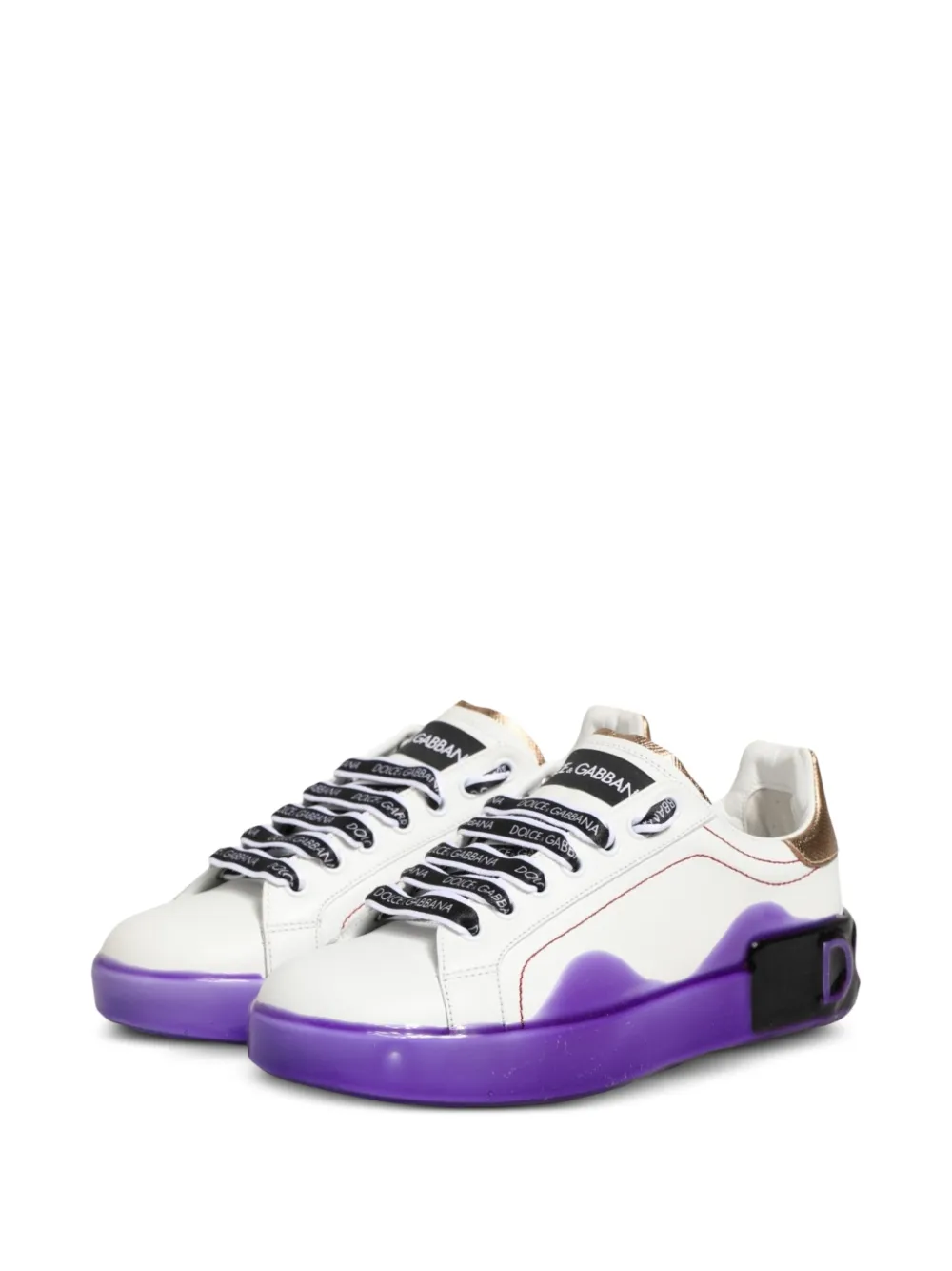 Dolce & Gabbana logo-print sneakers Wit