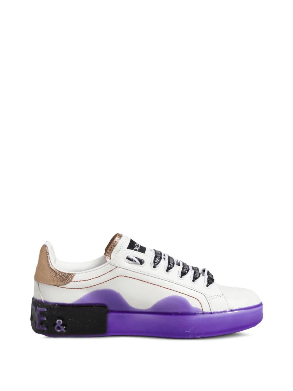 Dolce & Gabbana Sneakers mit Logo-Print - Weiß