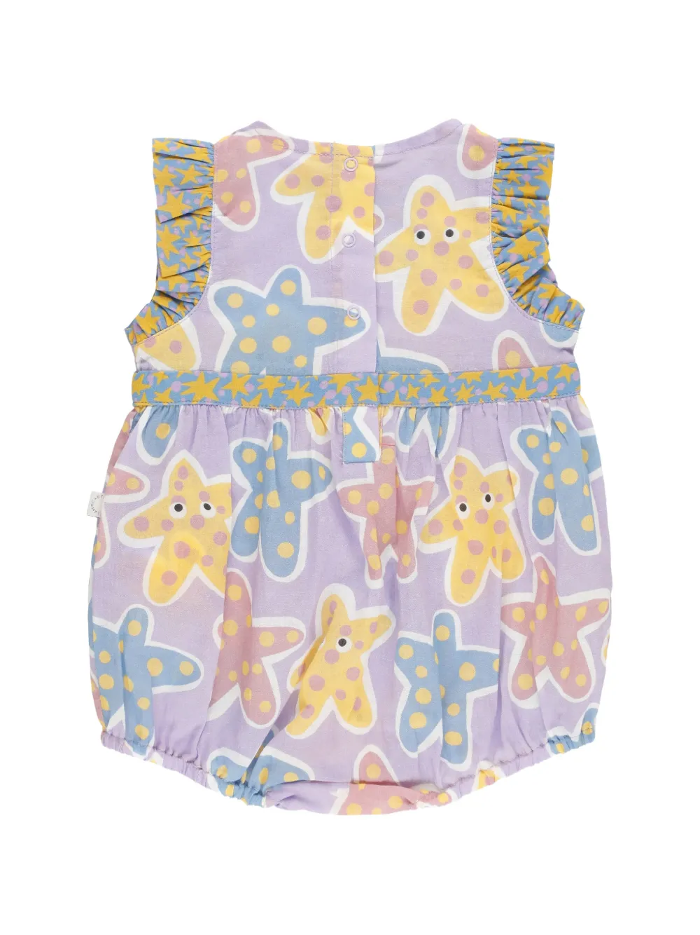Stella McCartney Kids Jurk met ruches Paars