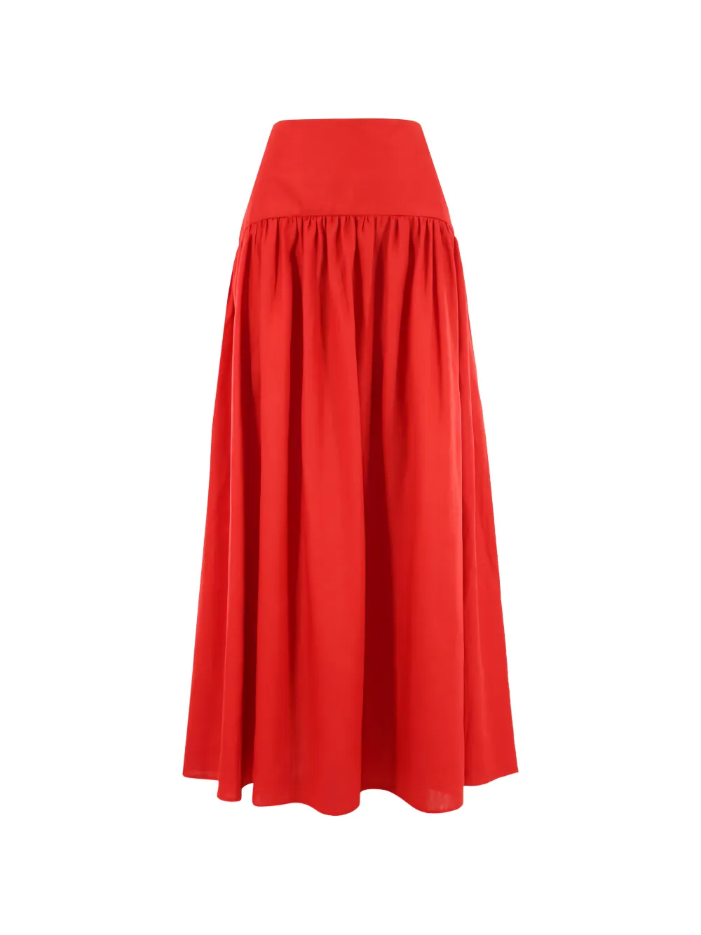  Staud Procida Maxi Skirt - Rojo 