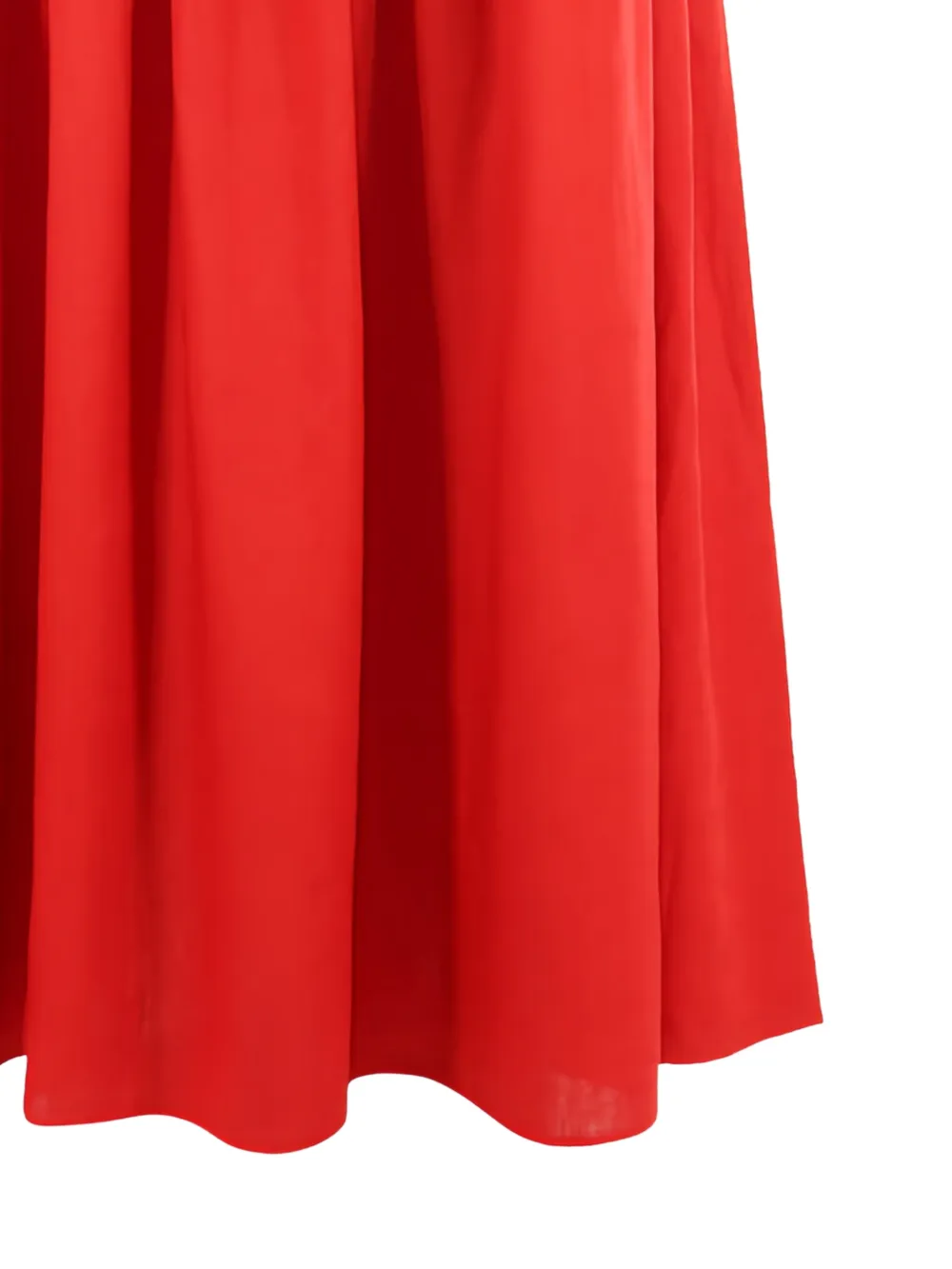 STAUD Procida maxi-rok Rood