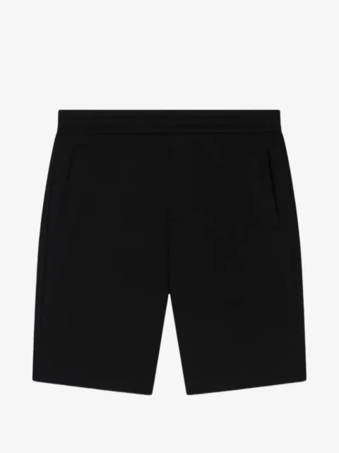 Armani Exchange logo-plaque jersey shorts