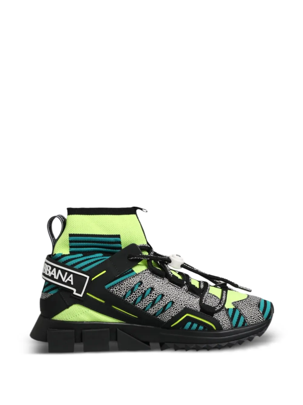 Dolce & Gabbana Sneakers Sorrento con inserti - Verde