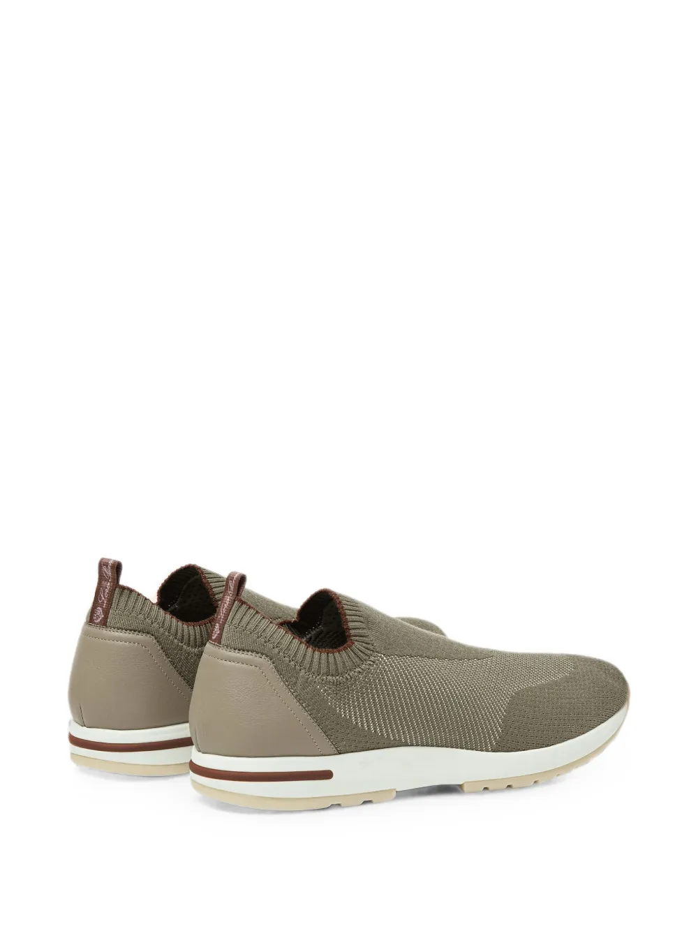 Loro Piana 360 LP Flex knitted sneakers Groen