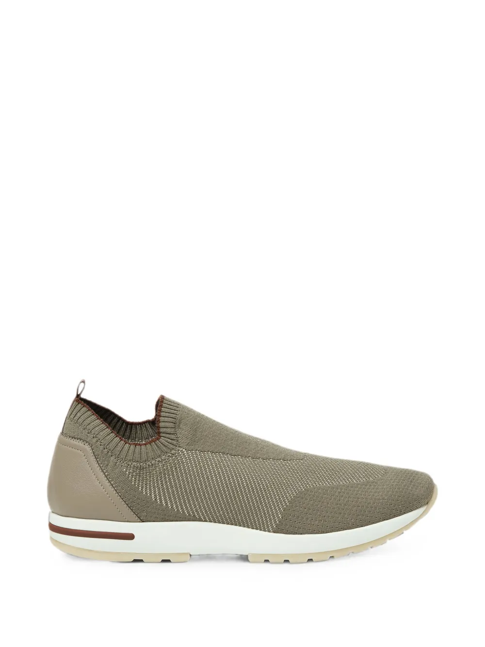 Loro Piana 360 LP Flex knitted sneakers Groen