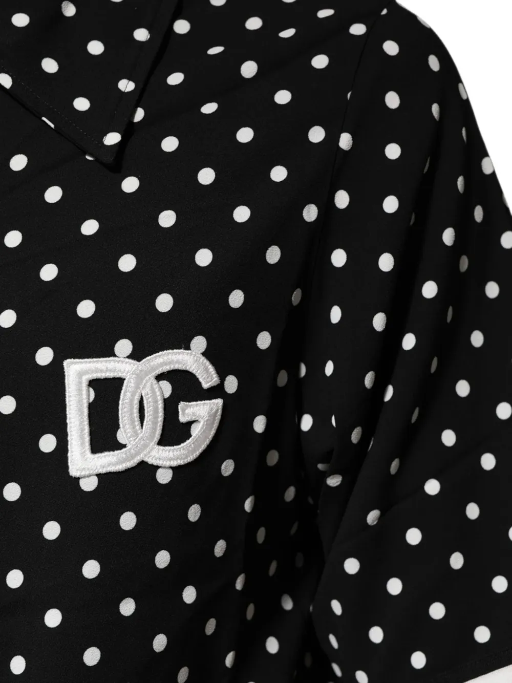 Dolce & Gabbana Trui met bandanaprint en stippen Zwart