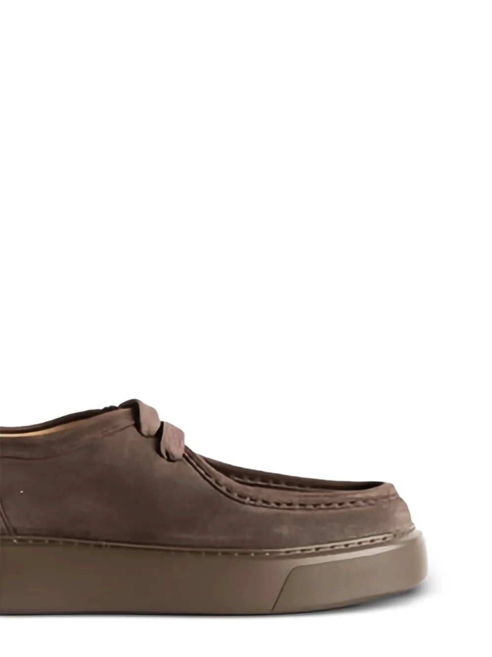 REFERENC Fernabee suède sneakers Bruin